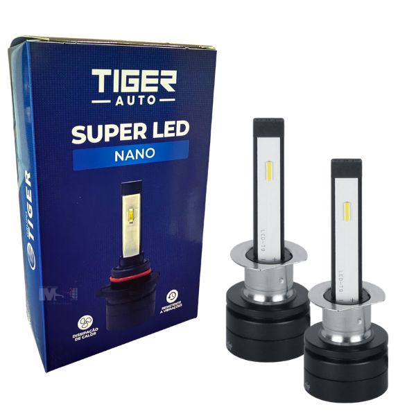LAMPADA LED NANO TIGER  H1, 6000K, 7200 LUMENS